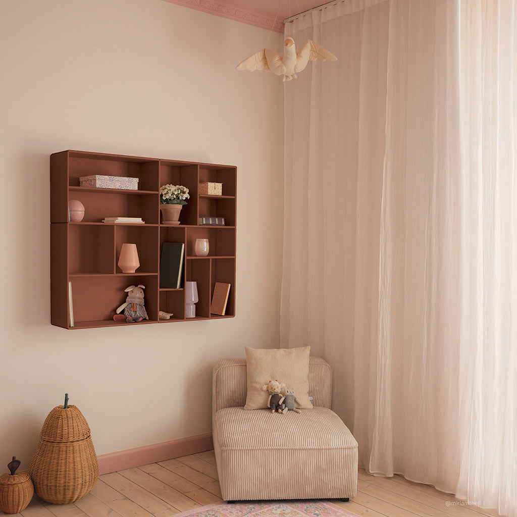 By Aulum Helena vægreol, 117x97 cm - Rusty