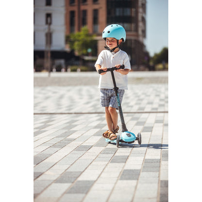 Scoot and Ride Highway Kick 3 Scooter – LED Blueberry