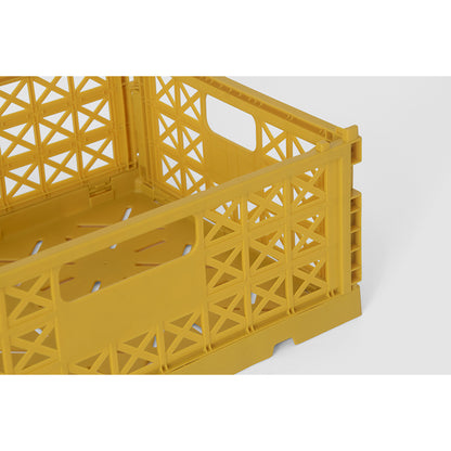 Gergerland Folding Crate, Size 2 - Honey Mustard