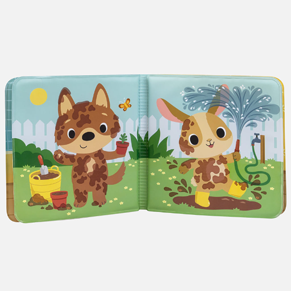 Tiger Tribe Bath Toy, Bath Book - Messy Farm