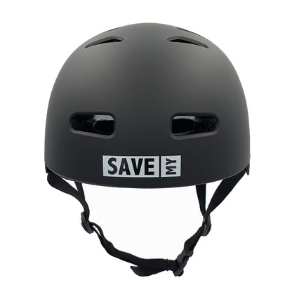 Save My Brain, NXT Safety Helmet, Black - Size XS-M