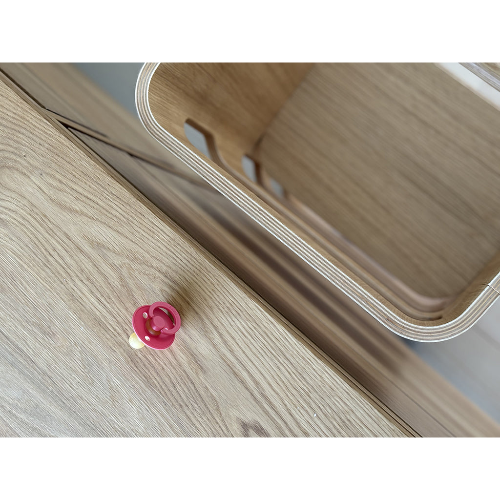 Curve-Lab, Learning Tower, Birch with Oak Veneer Surface