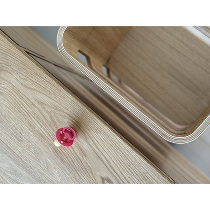 Curve-Lab, Learning Tower, Birch with Oak Veneer Surface