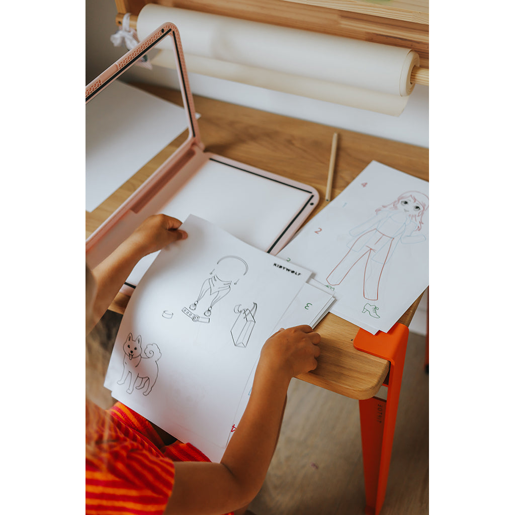 Kidydraw Pro, Light-Up Drawing Board, Fashion