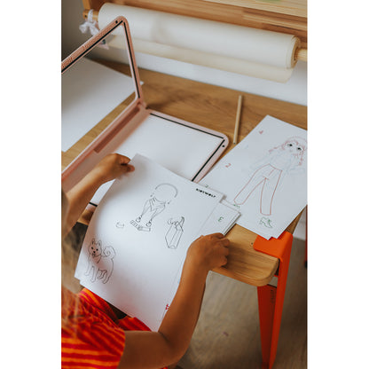 Kidydraw Pro, Light-Up Drawing Board, Fashion