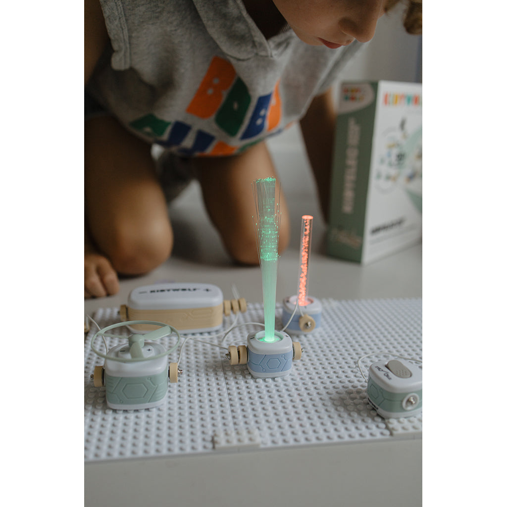 Kidyelec-Expert, Electricity and Power Experiment Kit - 18 Pieces