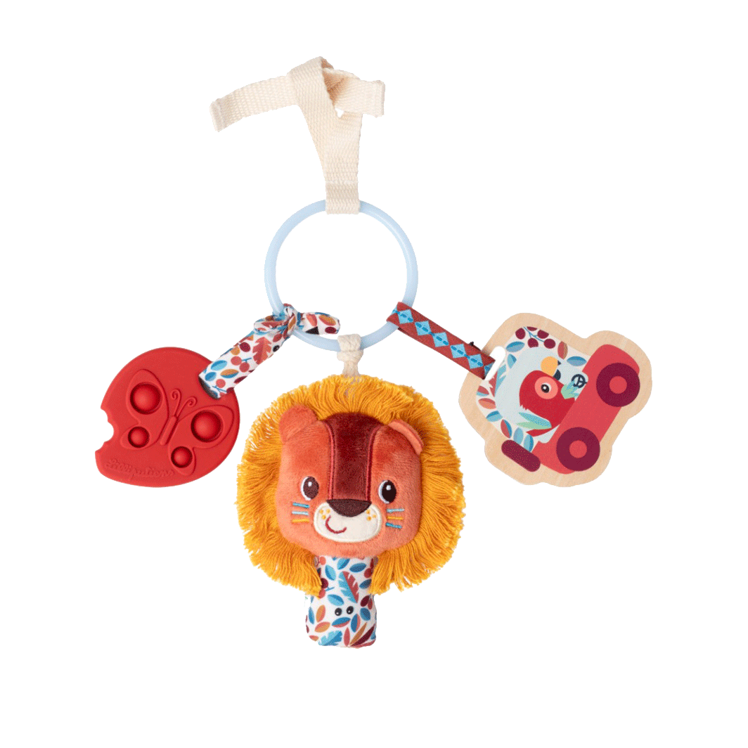 Lilliputiens Activity Rattle, Jack Sensory Rattle