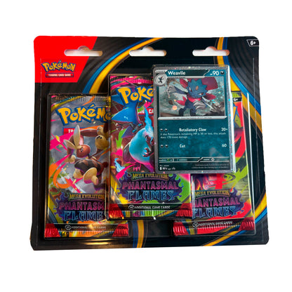 Pokémon Blister 3P ME02, Phantasmal Flames - 2 Variants