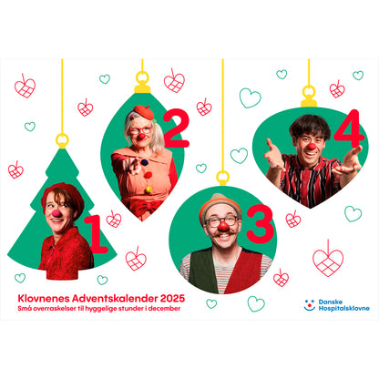 Gift Tags with Lottery, Set of 6 - Support Danske Hospitalsklovne