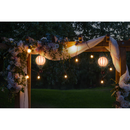 LED Balloon, Royal Aero Blue Light - 32 cm