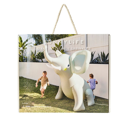 Sunnylife Giant Inflatable Sprinkler, Eli the Elephant