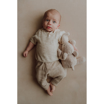 Flow Amsterdam Heartbeat Sound Plush, George the Elephant - Blush