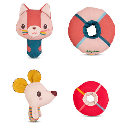 Lilliputiens Bath Toys, Jeanne and Nina Water Play