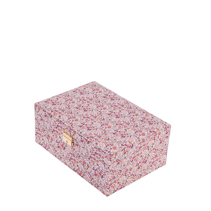 Bon Dep Jewelry Box with Liberty Print, Square – Ava Pink