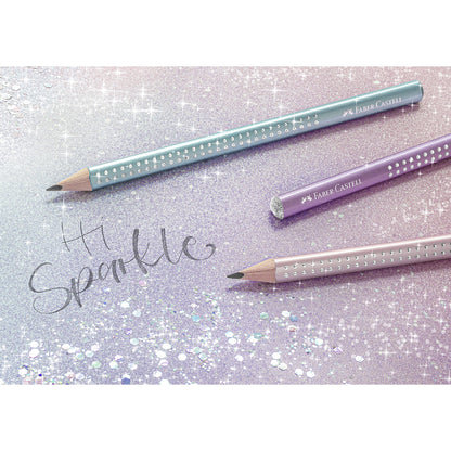 Faber-Castell, Jumbo Sparkle Pencil - Rose Metallic