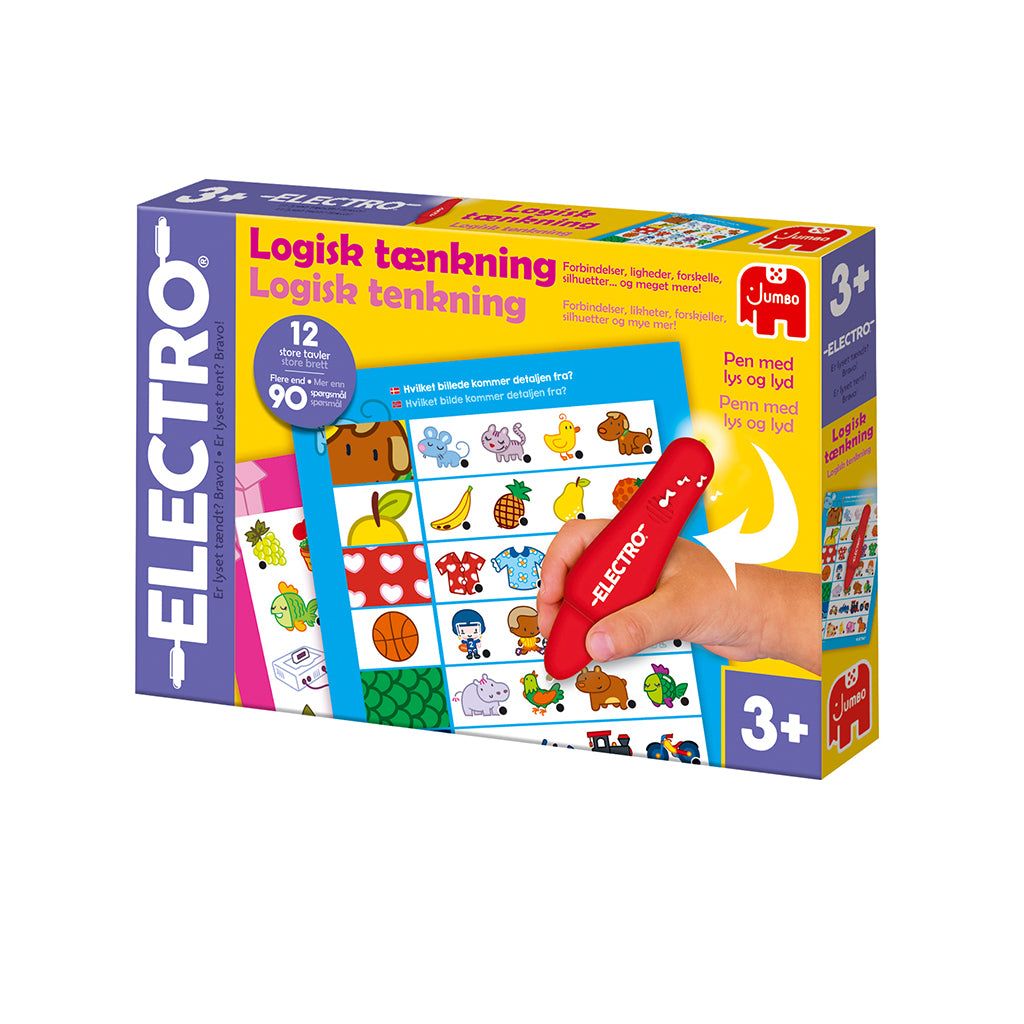 Jumbo Electro Logical Thinking, Play and Learn (Danish and Norwegian)