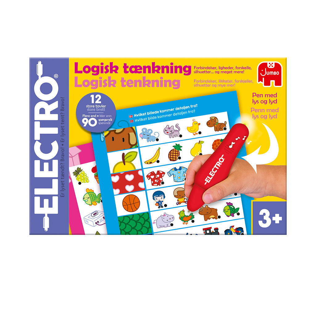Jumbo Electro Logical Thinking, Play and Learn (Danish and Norwegian)