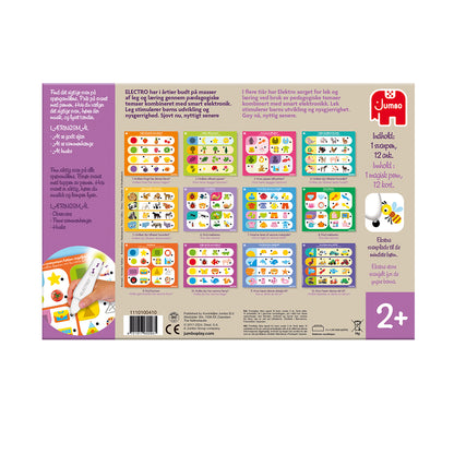 Jumbo Electro Colors and Shapes, Play and Learn (Danish and Norwegian)
