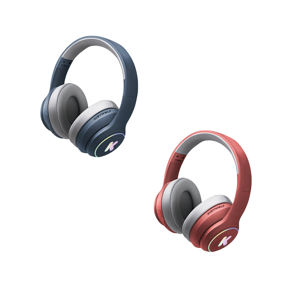 Kidywold, K-Ears, Bluetooth Headphones - Red