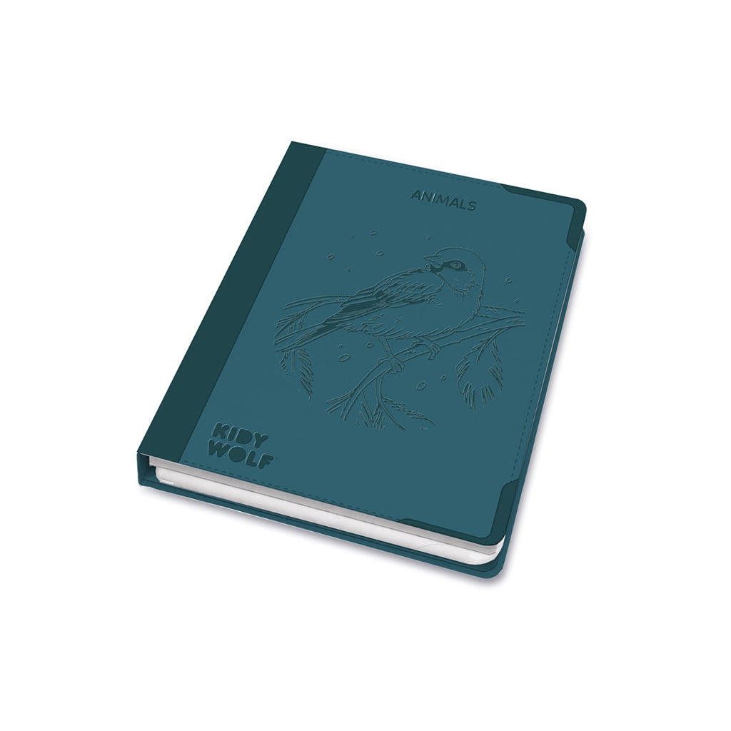 Kidywolf Kidydraw, Drawing Board with Light and Animal Stencils