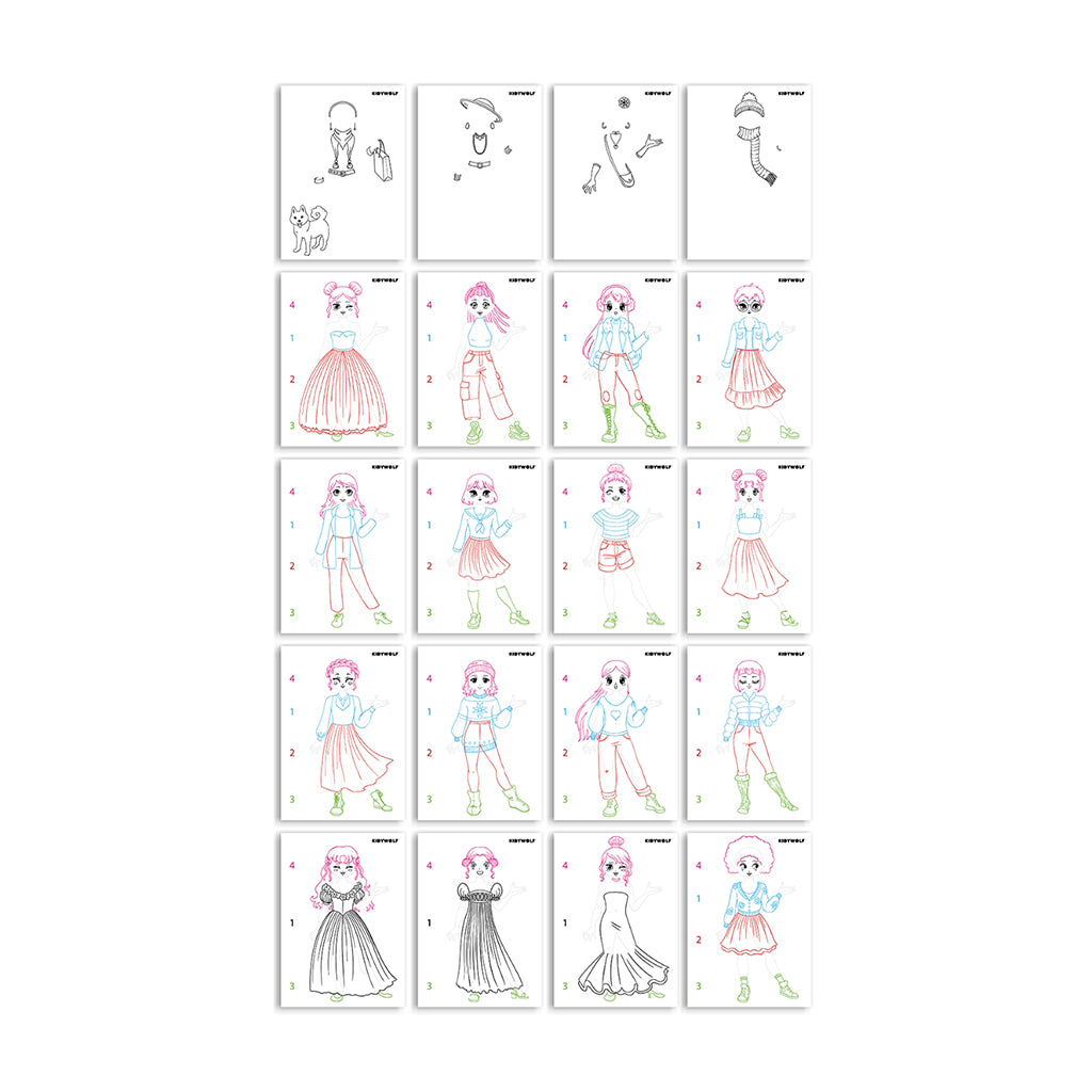 Kidydraw Pro, Light-Up Drawing Board, Fashion