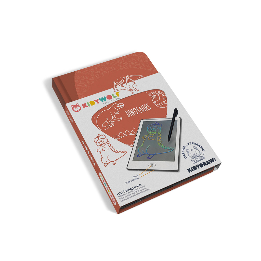 KidyDraw Mini Drawing Board, Dinosaur