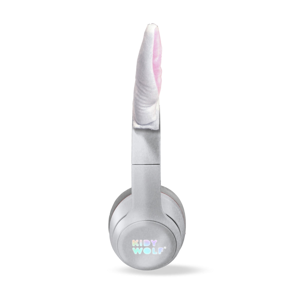 Kidyears Bluetooth Headphones with Magnetic Animal Ears - Rabbit