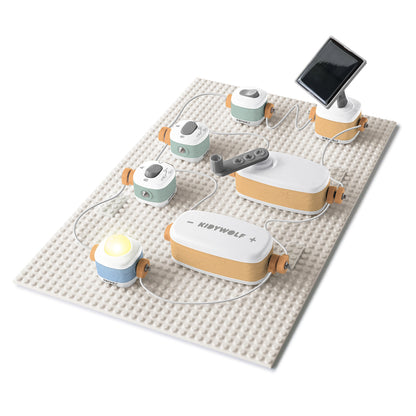 Kidyelec-Expert, Electricity and Power Experiment Kit - 18 Pieces