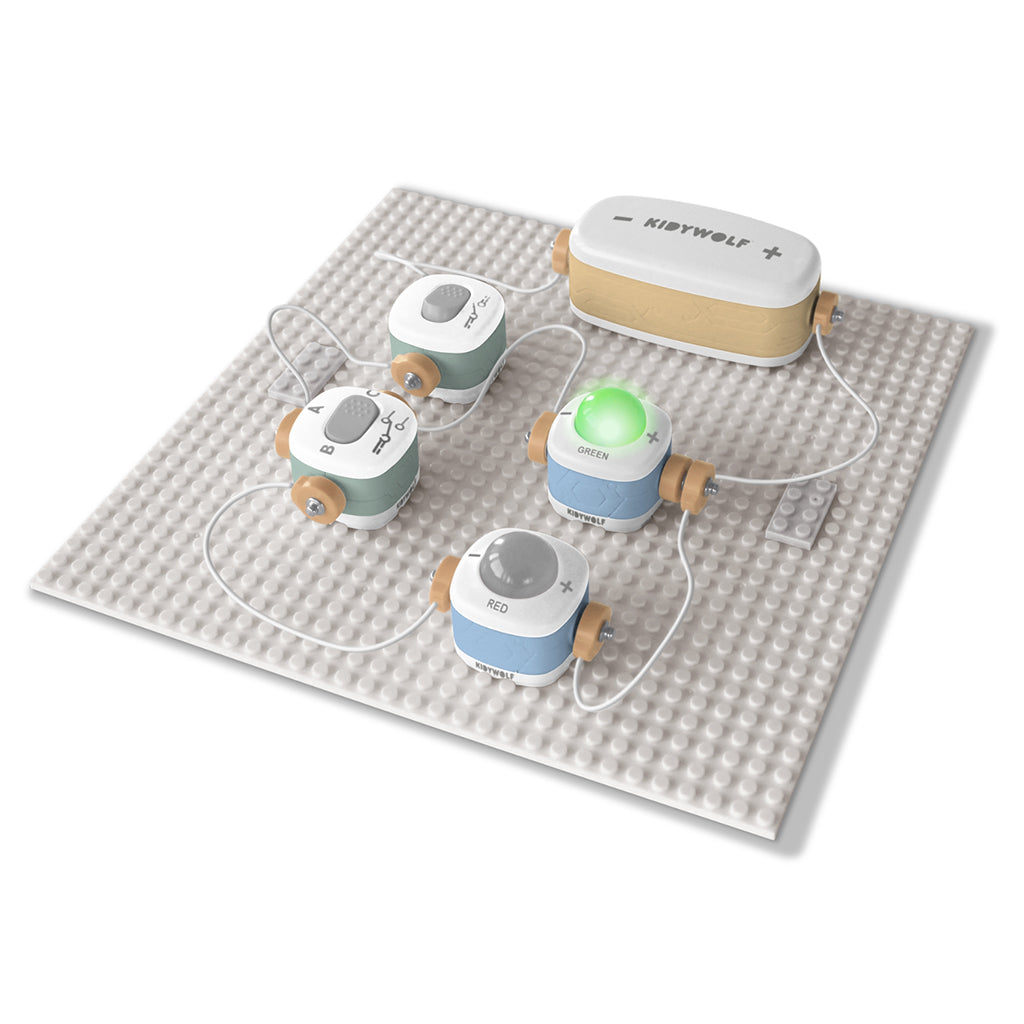 Kidyelec-Starter – Experiment Set on Electricity and Power – 11 Pieces