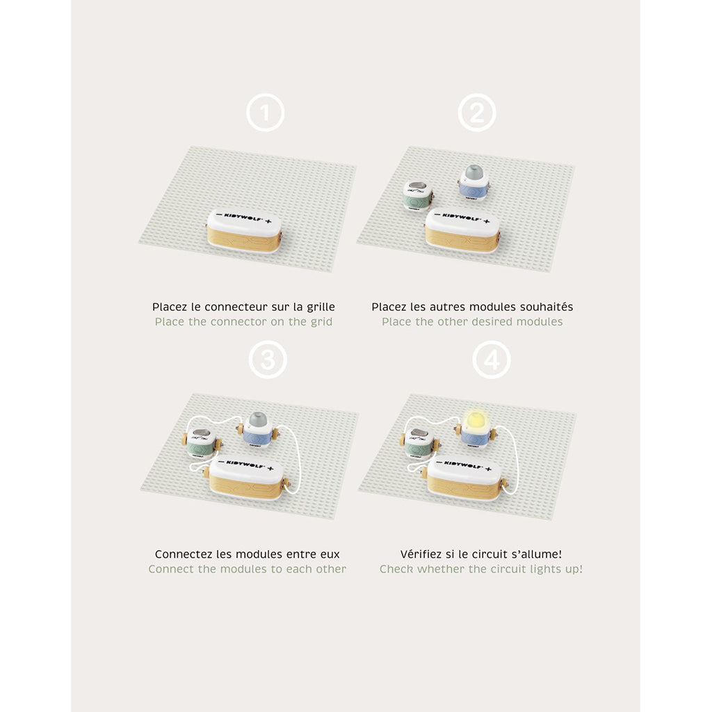 Kidyelec-Starter – Experiment Set on Electricity and Power – 11 Pieces