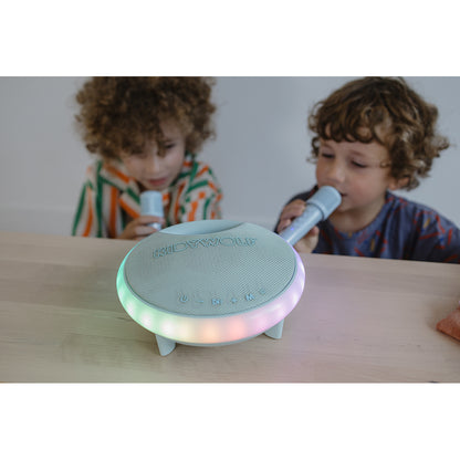 Kidykaraoke, Karaoke Set with Portable Speaker and 2 Microphones