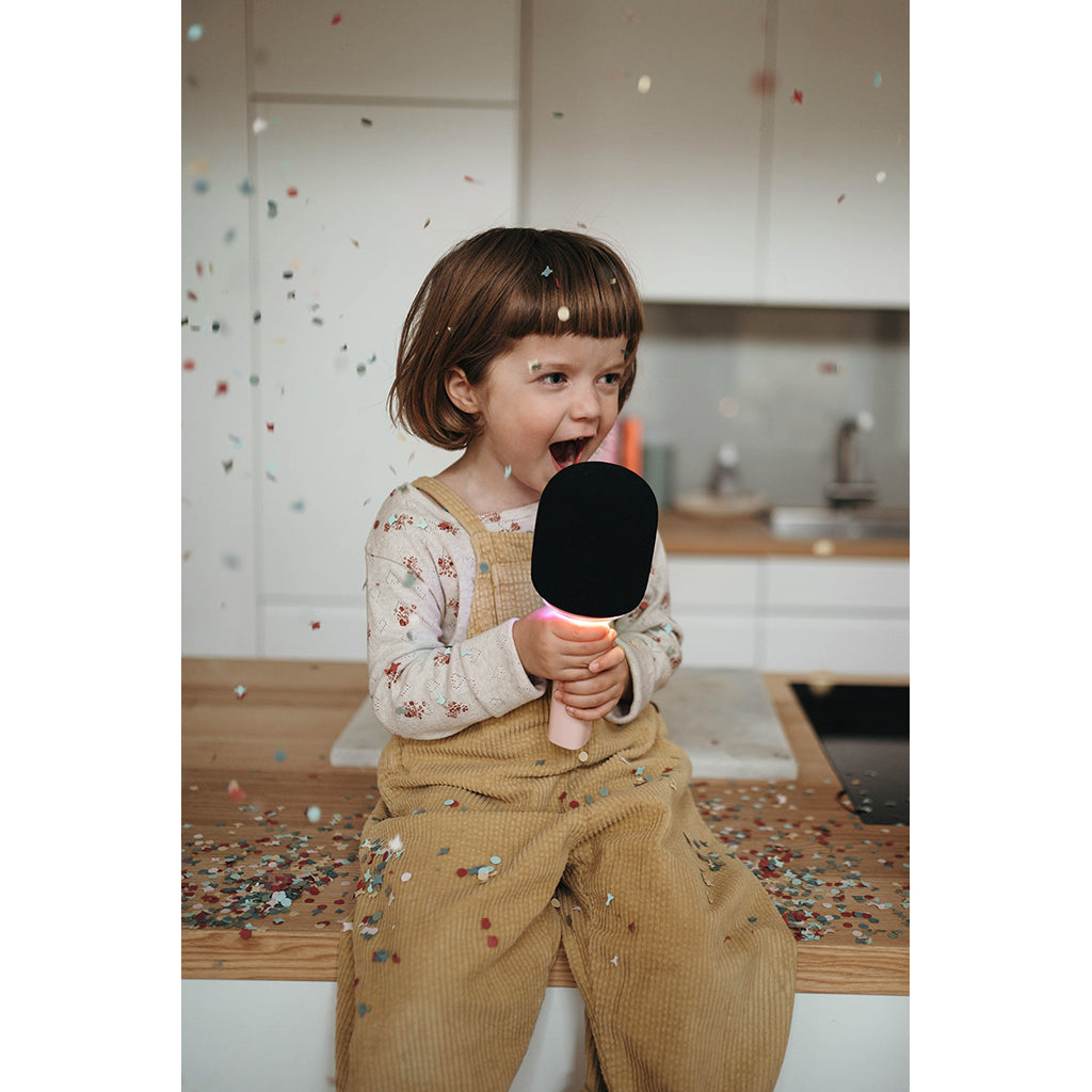 Kidymic All-in-One Microphone for Karaoke and Musical Experiences, Blue