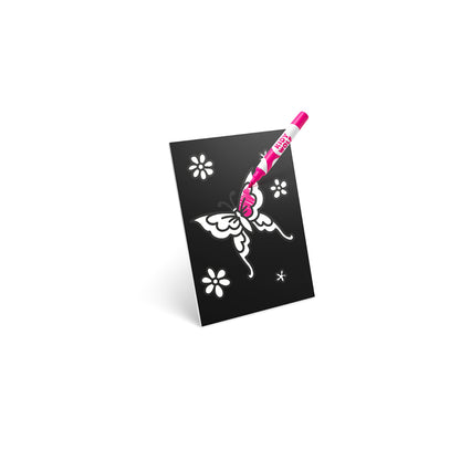 Kidyneon, DIY Glowing Pictures with Pink Neon Thread - Once Upon a Time