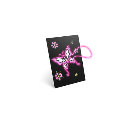 Kidyneon, DIY Glowing Pictures with Pink Neon Thread - Once Upon a Time