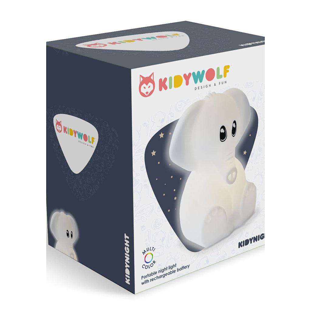 Kidynight Rechargeable Night Lamp - Elephant