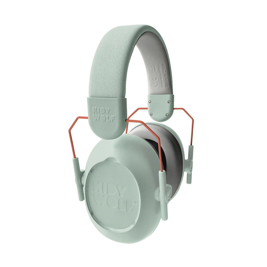 Kidynoise, Noise-Reducing Earmuffs for Children, Foldable - Green
