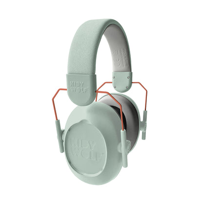 Kidynoise, Noise-Reducing Earmuffs for Children, Foldable - Green