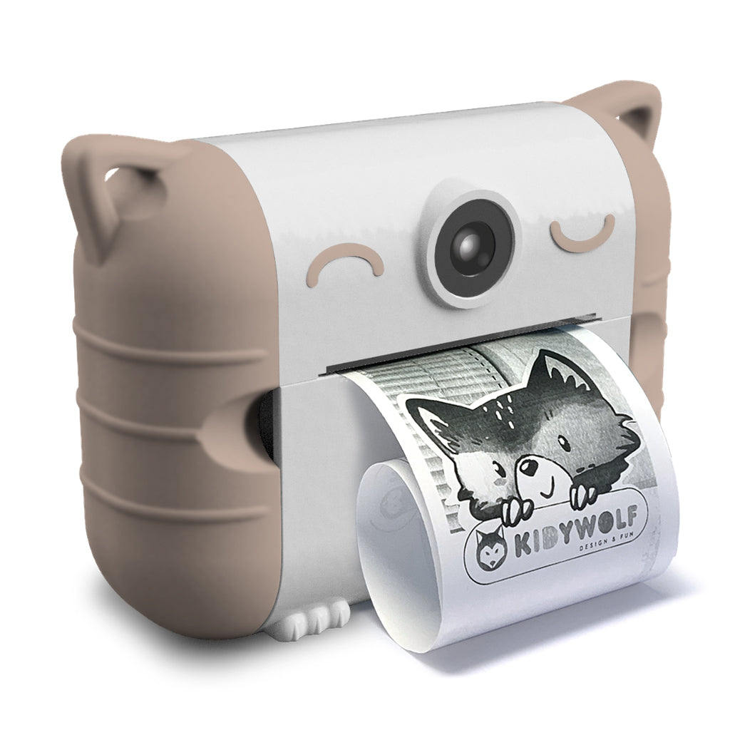 Kidywolf Kidyprint, 5 Print Rolls - Self-Adhesive