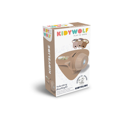 Kidywolf, Kidyslide Flashlight for Storytelling - History