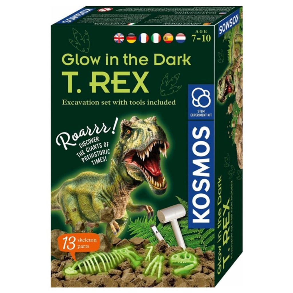 Kosmos Experiment Set: Glow in the Dark – T-Rex