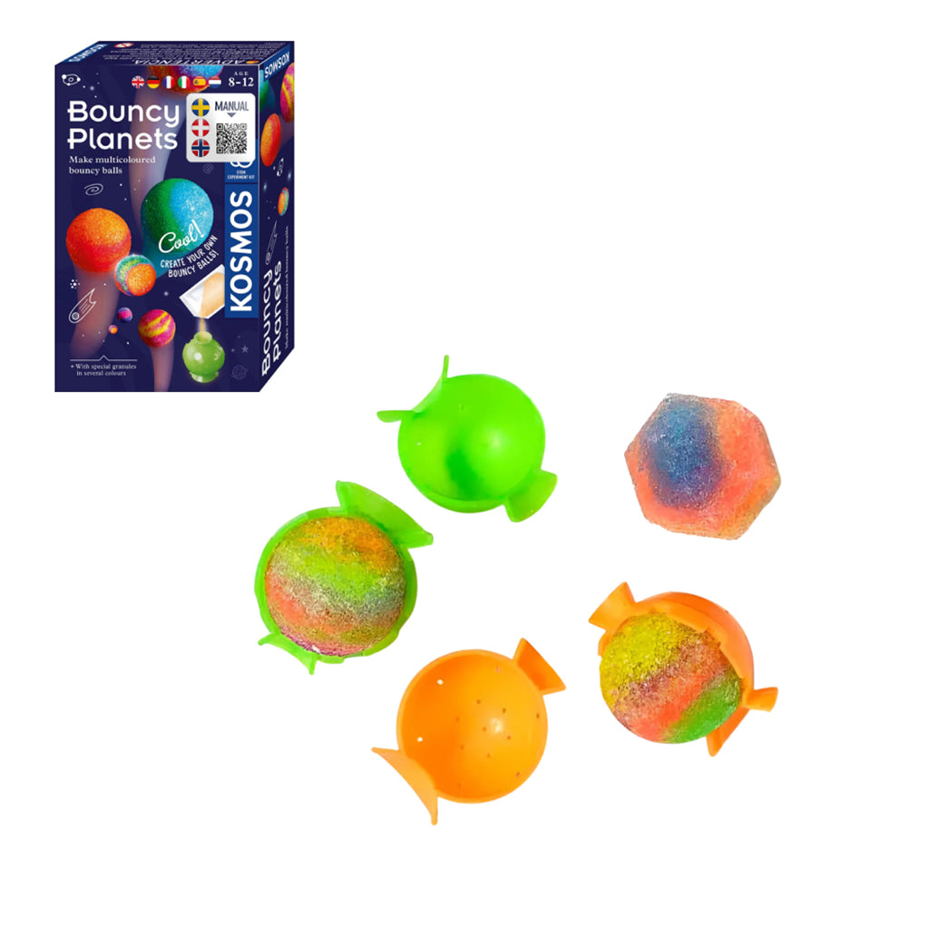 Kosmos Experiment Set: Make Bouncy Balls That Look Like Planets