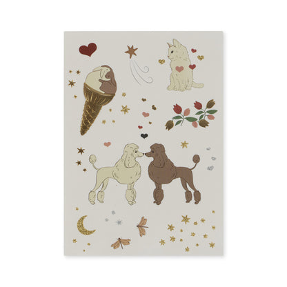 Konges Sløjd Temporary Tattoos, Swan