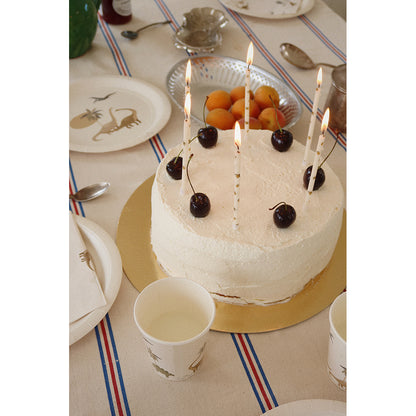 Konges Sløjd Birthday Candles, 12 pcs. – Lemon