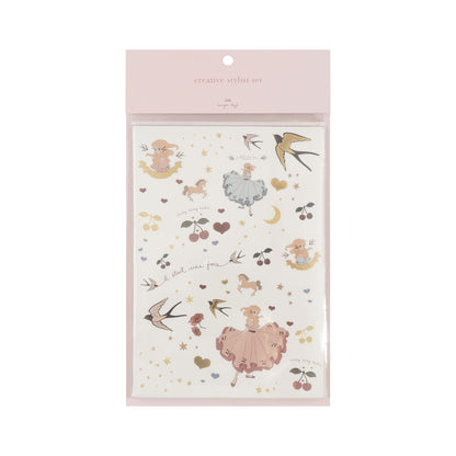 Konges Sløjd Creative Stylist Set for Kids - Blush Mix