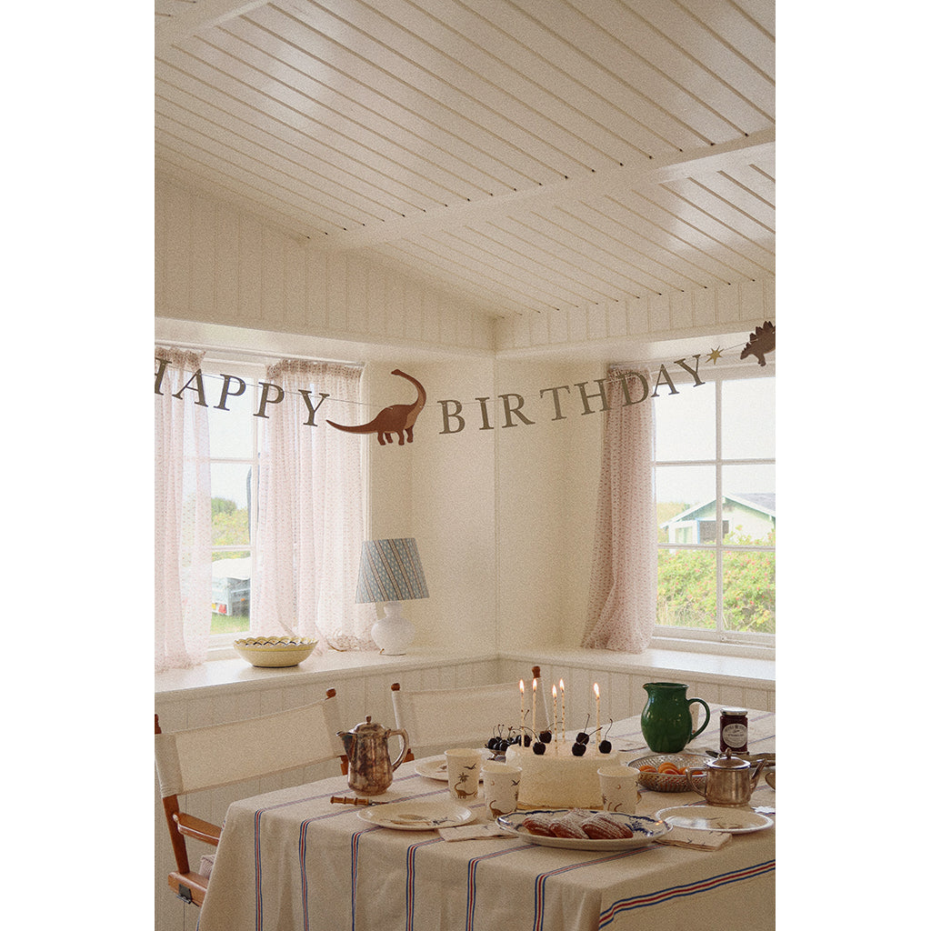 Konges Sløjd Party Set, Dino Kit – For 8 Guests