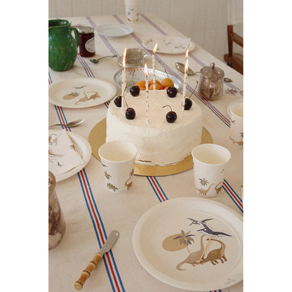 Konges Sløjd Candle Holder for Small Birthday Candle, Dino - Green