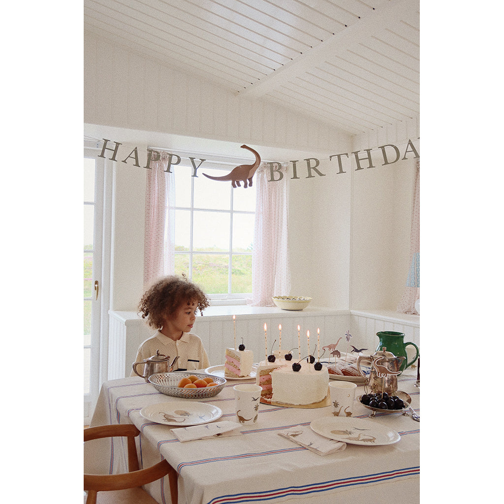 Konges Sløjd Party Set, Dino Kit – For 8 Guests