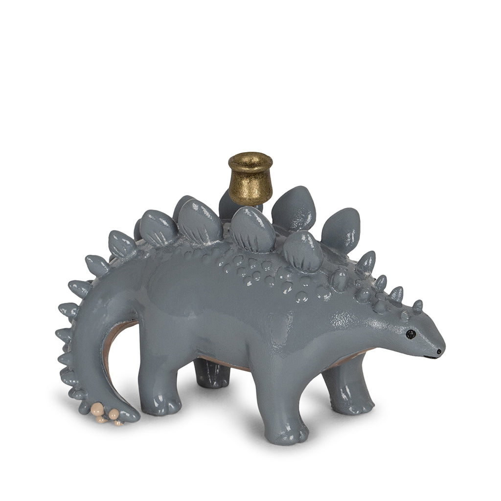Konges Sløjd Candle Holder for Small Birthday Candle, Dino - Green