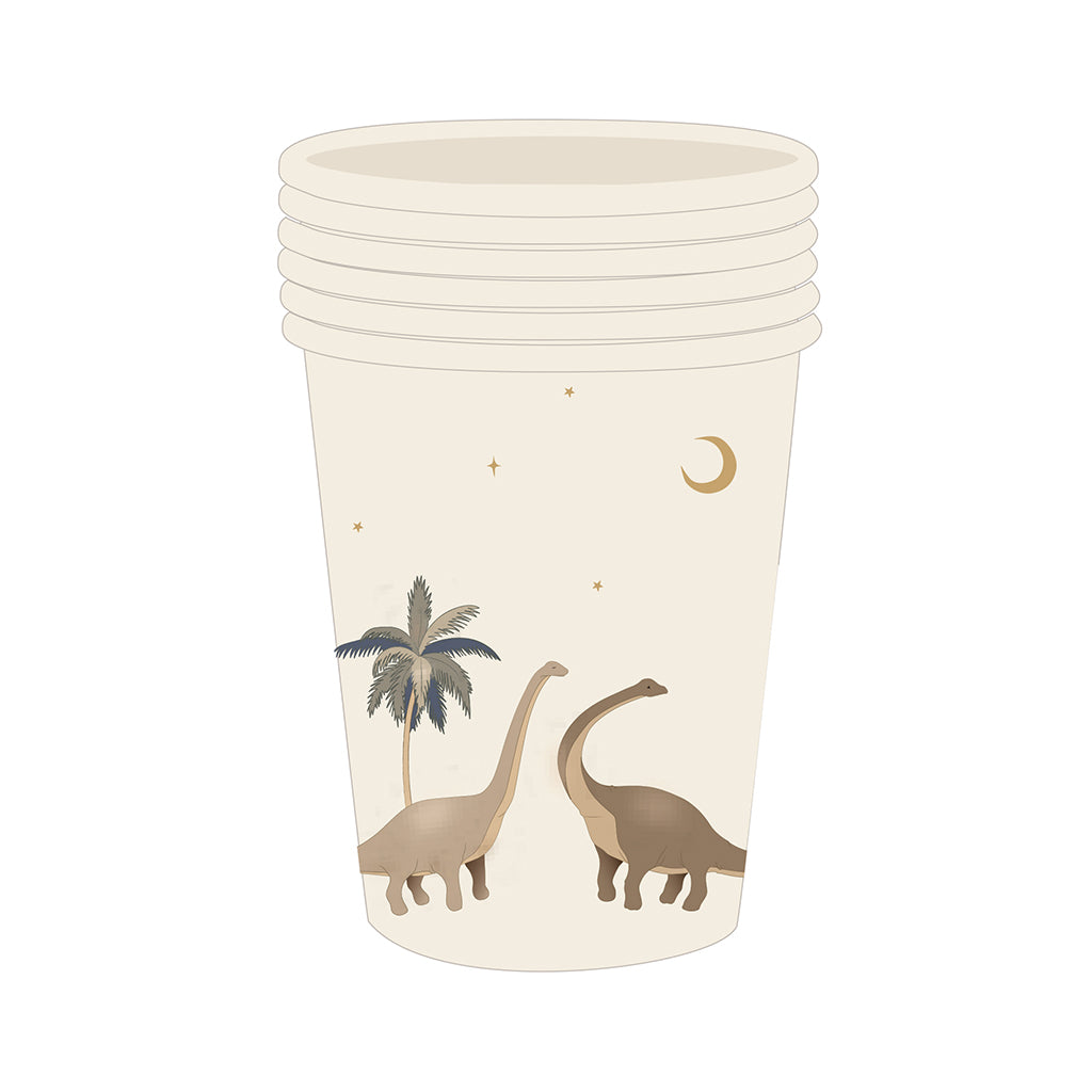 Konges Sløjd Party Set, Dino Kit – For 8 Guests