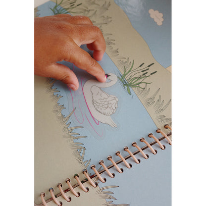 Konges Sløjd Sticker Book – Blush